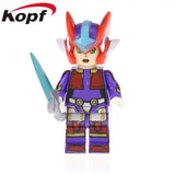 Single Sale Legoed Building Blocks EVA Evangelion Asuka Langley Soryu Action Figures For Children Toys PG1405 PG1406 PG1407