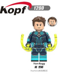 Legoings Figure Building Blocks Super Heroes Minne -Erva Skrull Nick Fury Phil Coulson Bricks Gift Toys For Children X0250