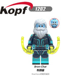 Legoings Figure Building Blocks Super Heroes Minne -Erva Skrull Nick Fury Phil Coulson Bricks Gift Toys For Children X0250
