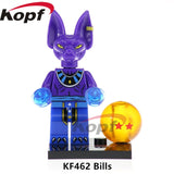 Legoings Single Sale Dragon Ball Z Son Goku Vegeta Son Gohan Gogeta Building Blocks Action Figures Gifts Toys Children KF6069