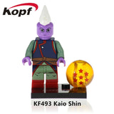 Legoings Single Sale Dragon Ball Z Son Goku Vegeta Son Gohan Gogeta Building Blocks Action Figures Gifts Toys Children KF6069