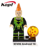 Legoings Single Sale Dragon Ball Z Son Goku Vegeta Son Gohan Gogeta Building Blocks Action Figures Gifts Toys Children KF6069