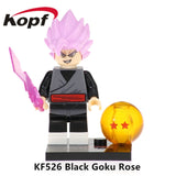 Legoings Single Sale Dragon Ball Z Son Goku Vegeta Son Gohan Gogeta Building Blocks Action Figures Gifts Toys Children KF6069