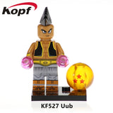 Legoings Single Sale Dragon Ball Z Son Goku Vegeta Son Gohan Gogeta Building Blocks Action Figures Gifts Toys Children KF6069