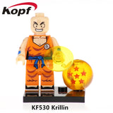 Legoings Single Sale Dragon Ball Z Son Goku Vegeta Son Gohan Gogeta Building Blocks Action Figures Gifts Toys Children KF6069