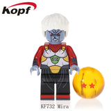 Legoings Single Sale Dragon Ball Z Son Goku Vegeta Son Gohan Gogeta Building Blocks Action Figures Gifts Toys Children KF6069