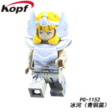 Legoed Building Blocks Arrudiba Desmusk Twelve constellation Saint Seiya Model Figures For Education Children Toys PG8212