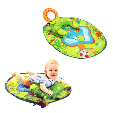 84.5x61cm Baby Play Mat Cartoon Crawling Mats Children Game Pad with Pillow Developing Mat for Children Activity Mat Toys