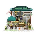 Creative Handmade Wooden Doll House Miniature DIY Dollhouse Toy Model with Furniture Wood House Toys Birthday Gifts