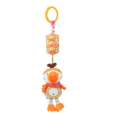 Cartoon Infant Plush Baby Toy Bed Wind Chimes Bed Hanging Rattles Toy Doll Baby Stroller Pendant Wind Chime Bed Bell Car Hanging