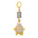 Cartoon Infant Plush Baby Toy Bed Wind Chimes Bed Hanging Rattles Toy Doll Baby Stroller Pendant Wind Chime Bed Bell Car Hanging