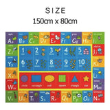 Soft Kids Play Mat Cute Soft Colorful Children Picnic Carpet Rug Baby Crawling Mat Printing Carpets Kids Learning Education Mat