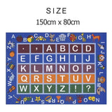 Soft Kids Play Mat Cute Soft Colorful Children Picnic Carpet Rug Baby Crawling Mat Printing Carpets Kids Learning Education Mat
