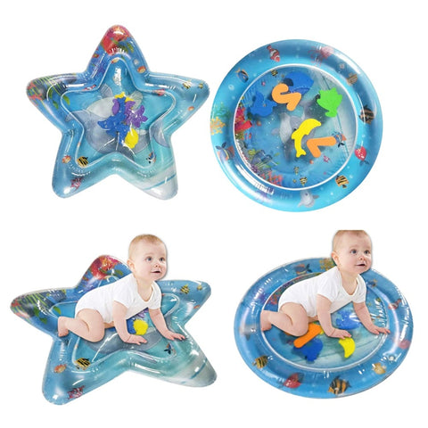 Baby Kids Water Play Mat Inflatable Thicken PVC Infant Gyms Playmat Fun Activity Play Center Water Mat Kids Education Toy