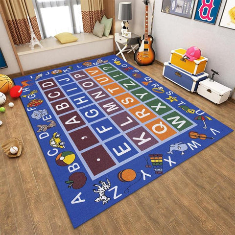 Baby Play Mat Crawling Mat Infants Carpet Educational Developing Blanket Plush Anti-slip Floor Cushion
