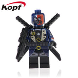 Single Sale Legoed Building Blocks Daredevil Zombie Robin Deathstroke Wonder Woman Figures Bricks Dolls For Children Toys PG1717