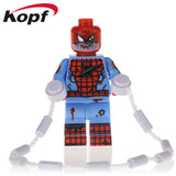 Single Sale Legoed Building Blocks Daredevil Zombie Robin Deathstroke Wonder Woman Figures Bricks Dolls For Children Toys PG1717