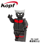 Single Sale Legoed Building Blocks Daredevil Zombie Robin Deathstroke Wonder Woman Figures Bricks Dolls For Children Toys PG1717