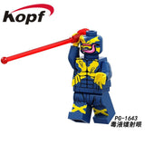 Single Sale Legoed Building Blocks Daredevil Zombie Robin Deathstroke Wonder Woman Figures Bricks Dolls For Children Toys PG1717
