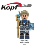 Legoings Building Blocks Super Heroes Captain Marvel Pepper Korg Stan Lee Action Figures Bricks Gift Toys For Children X0240