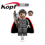 Legoings Building Blocks Super Heroes Captain Marvel Pepper Korg Stan Lee Action Figures Bricks Gift Toys For Children X0240