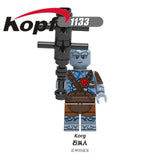Legoings Building Blocks Super Heroes Captain Marvel Pepper Korg Stan Lee Action Figures Bricks Gift Toys For Children X0240