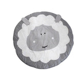 Cute Cartoon Animal Printed Round Baby Infant Play Mats Non-Slip Crawling Carpet Floor Rug Game Pad Children Room Decor