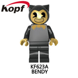 Legoings Figures Bendy Adventure time King of Ooo Mo and Bimo Lemon Duke Party Pat Prismo Building Blocks Toys Children KF623