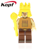 Legoings Figures Bendy Adventure time King of Ooo Mo and Bimo Lemon Duke Party Pat Prismo Building Blocks Toys Children KF623