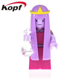 Legoings Figures Bendy Adventure time King of Ooo Mo and Bimo Lemon Duke Party Pat Prismo Building Blocks Toys Children KF623