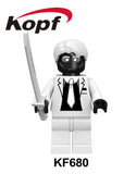 Legoings Minifigured Super Heroes Superboy Metamorpho Sandman Mark 50 Vulture Building Blocks Action Toys For Children KF6072