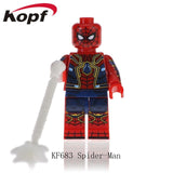Legoings Minifigured Super Heroes Superboy Metamorpho Sandman Mark 50 Vulture Building Blocks Action Toys For Children KF6072