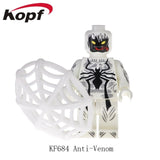 Legoings Minifigured Super Heroes Superboy Metamorpho Sandman Mark 50 Vulture Building Blocks Action Toys For Children KF6072