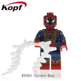 Legoings Minifigured Super Heroes Superboy Metamorpho Sandman Mark 50 Vulture Building Blocks Action Toys For Children KF6072