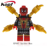 Legoings Minifigured Super Heroes Superboy Metamorpho Sandman Mark 50 Vulture Building Blocks Action Toys For Children KF6072