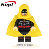 Legoings Minifigured Super Heroes Superboy Metamorpho Sandman Mark 50 Vulture Building Blocks Action Toys For Children KF6072