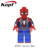 Legoings Minifigured Super Heroes Superboy Metamorpho Sandman Mark 50 Vulture Building Blocks Action Toys For Children KF6072