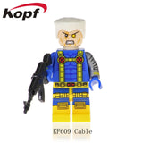Legoings Minifigured Super Heroes Superboy Metamorpho Sandman Mark 50 Vulture Building Blocks Action Toys For Children KF6072