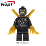 Legoings Minifigured Super Heroes Superboy Metamorpho Sandman Mark 50 Vulture Building Blocks Action Toys For Children KF6072