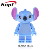 Single Sale Stitch ET Elliott Angie Gizmo Stay Puft Finn Stripe Legoe Minifigured Building Blocks Toys For Children Gift KF2113