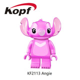 Single Sale Stitch ET Elliott Angie Gizmo Stay Puft Finn Stripe Legoe Minifigured Building Blocks Toys For Children Gift KF2113