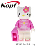 Single Sale Stitch ET Elliott Angie Gizmo Stay Puft Finn Stripe Legoe Minifigured Building Blocks Toys For Children Gift KF2113