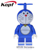 Single Sale Stitch ET Elliott Angie Gizmo Stay Puft Finn Stripe Legoe Minifigured Building Blocks Toys For Children Gift KF2113