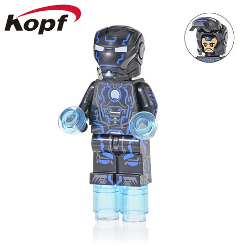 Legoings Building Blocks Super Hereos The Avengers Iron Man Stan Lee Thor Korg Nova Dolls Figures Toys For Children Gift XH 1130