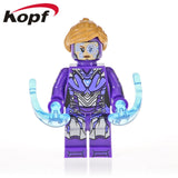Legoings Building Blocks Super Hereos The Avengers Iron Man Stan Lee Thor Korg Nova Dolls Figures Toys For Children Gift XH 1130