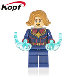 Legoings Building Blocks Super Hereos The Avengers Stan Lee Thor Korg Nova Captain Marvel Figures For Children Gift XH 1131