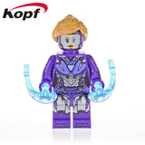 Legoings Building Blocks Super Hereos The Avengers Stan Lee Thor Korg Nova Captain Marvel Figures For Children Gift XH 1131
