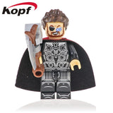 Legoings Building Blocks Super Hereos The Avengers Stan Lee Thor Korg Nova Captain Marvel Figures For Children Gift XH 1131