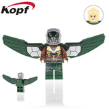 Legoings Building Blocks Super Hereos The Avengers Stan Lee Thor Korg Nova Captain Marvel Figures For Children Gift XH 1131
