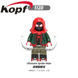 Legoings Building Blocks Super Hereos The Avengers Stan Lee Thor Korg Nova Captain Marvel Figures For Children Gift XH 1131